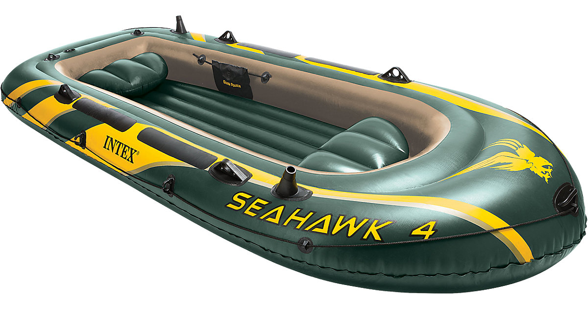 Schlauchboot Seahawk 4 Set, 4-tlg. dunkelgrün