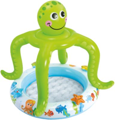 Planschbecken BabyPool Oktopus grün
