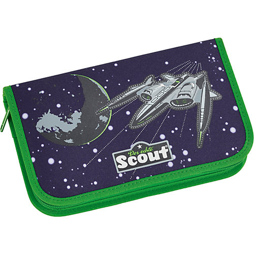 Ранец Scout "Sunny" Космос с наполненеием - сине-жёлтый от Scout