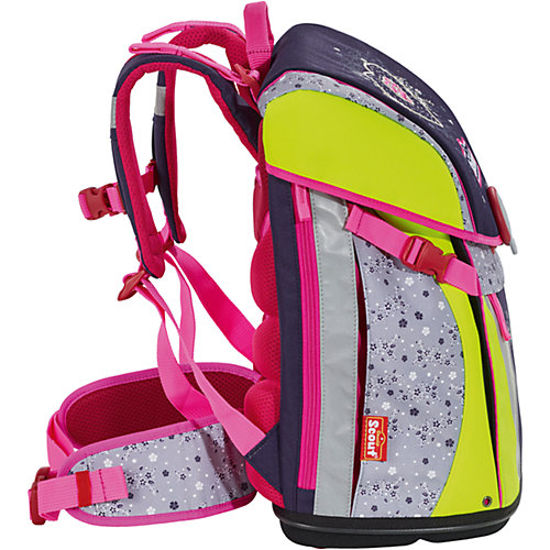 Ранец Scout "Sunny exklusiv" Мерцающее сердце, 4 предмета от Scout