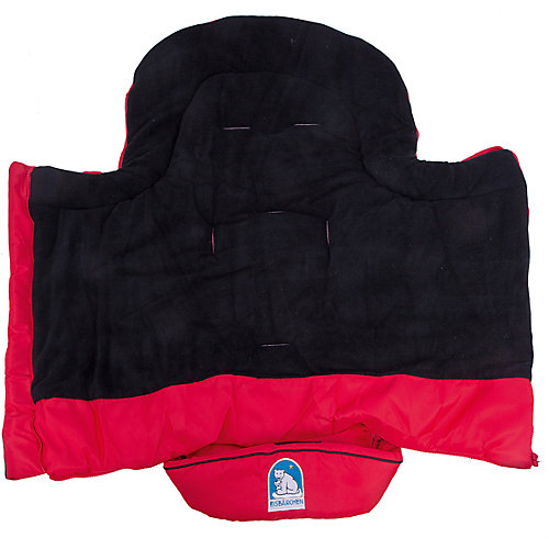 Конверт 7965 SR, Heitmann Felle, красный/черный от Heitmann Felle