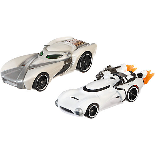 Набор машинок Hot Wheels "Star Wars" Рей и Штурмовик первого ордена от Mattel