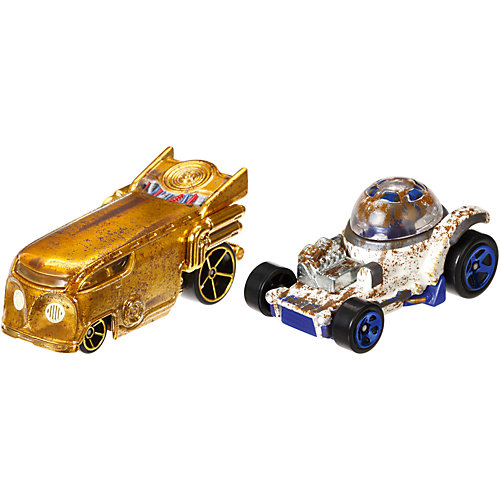 Набор машинок Hot Wheels "Star Wars" C-3PO и R2D2 от Mattel