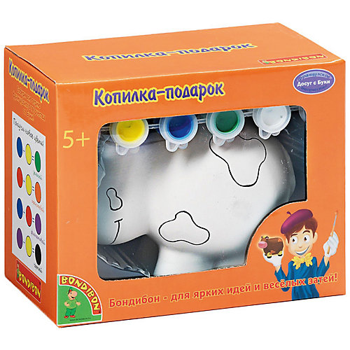 Набор для творчества "Копилка Коровка" от Bondibon
