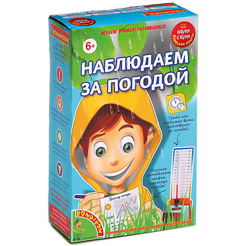 Японские опыты "Наблюдаем за погодой" от Bondibon