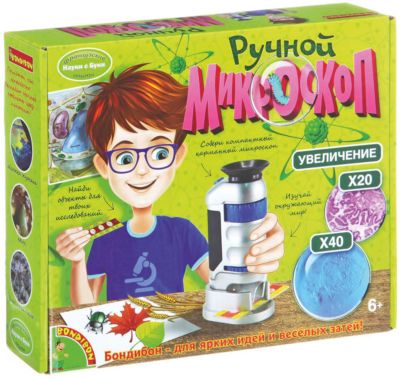Французские опыты "Ручной микроскоп"