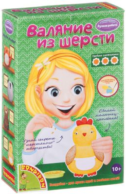 Валяние из шерсти "Цыпленок"