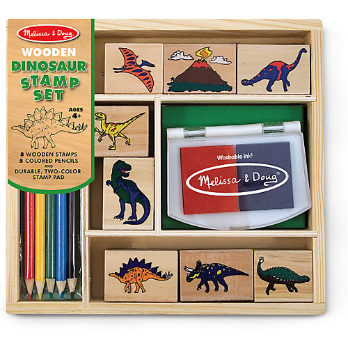 Набор печатей "Динозавры" от Melissa & Doug