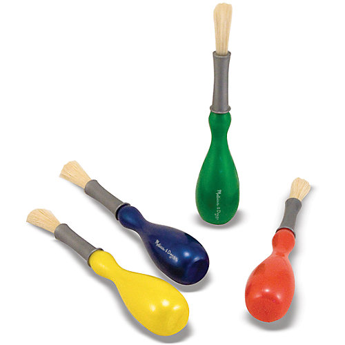 Набор гигантских кисточек Melissa & Doug, 4 шт от Melissa & Doug