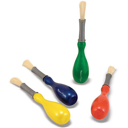 Набор гигантских кисточек Melissa & Doug, 4 шт от Melissa & Doug
