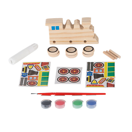 Набор "Собери и раскрась поезд" от Melissa & Doug