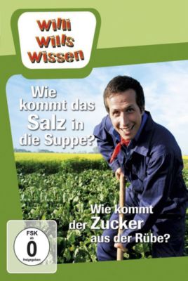 DVD Willi Wills Wissen - Wie kommt das Salz in die Suppe/Wie kommt der Zucker aus der Rbe Hrbuch