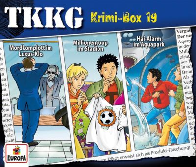 CD TKKG - Krimi-Box 19 (Folgen 123,168,178) Hörbuch
