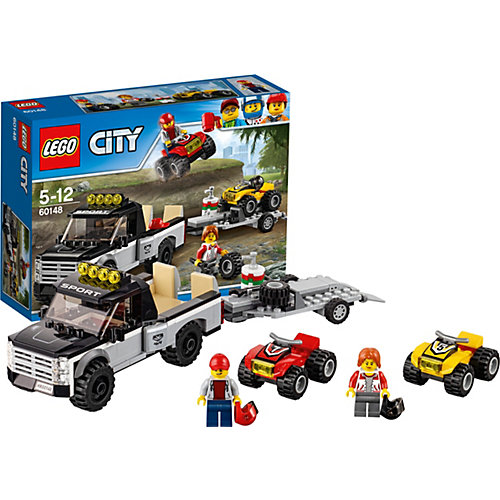 Конструктор LEGO City 60148: Гоночная команда от LEGO