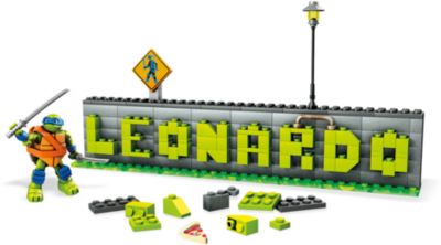 Табличка для имени "Черепашки ниндзя", MEGA BLOKS
