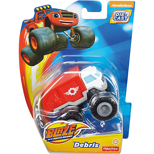 Машинка Fisher Price "Вспыш и чудо-машинки" Дебрис от Mattel