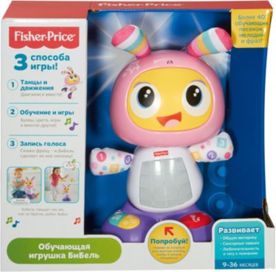 Интерактивная игрушка Fisher-Price Обучающий робот БиБель