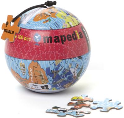 Пазл Мапедия - Мир, The Purple Cow