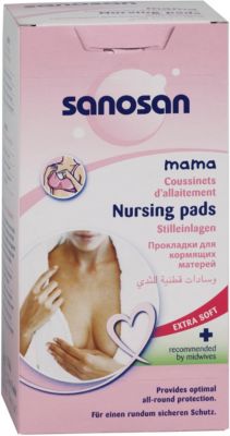 Прокладки для кормящих матерей 30 шт., Sanosan