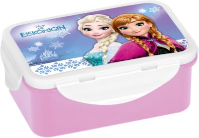 Disney Frozen Eiskönigin Anna & Elsa Brotdose Trinkflasche SET Pink 