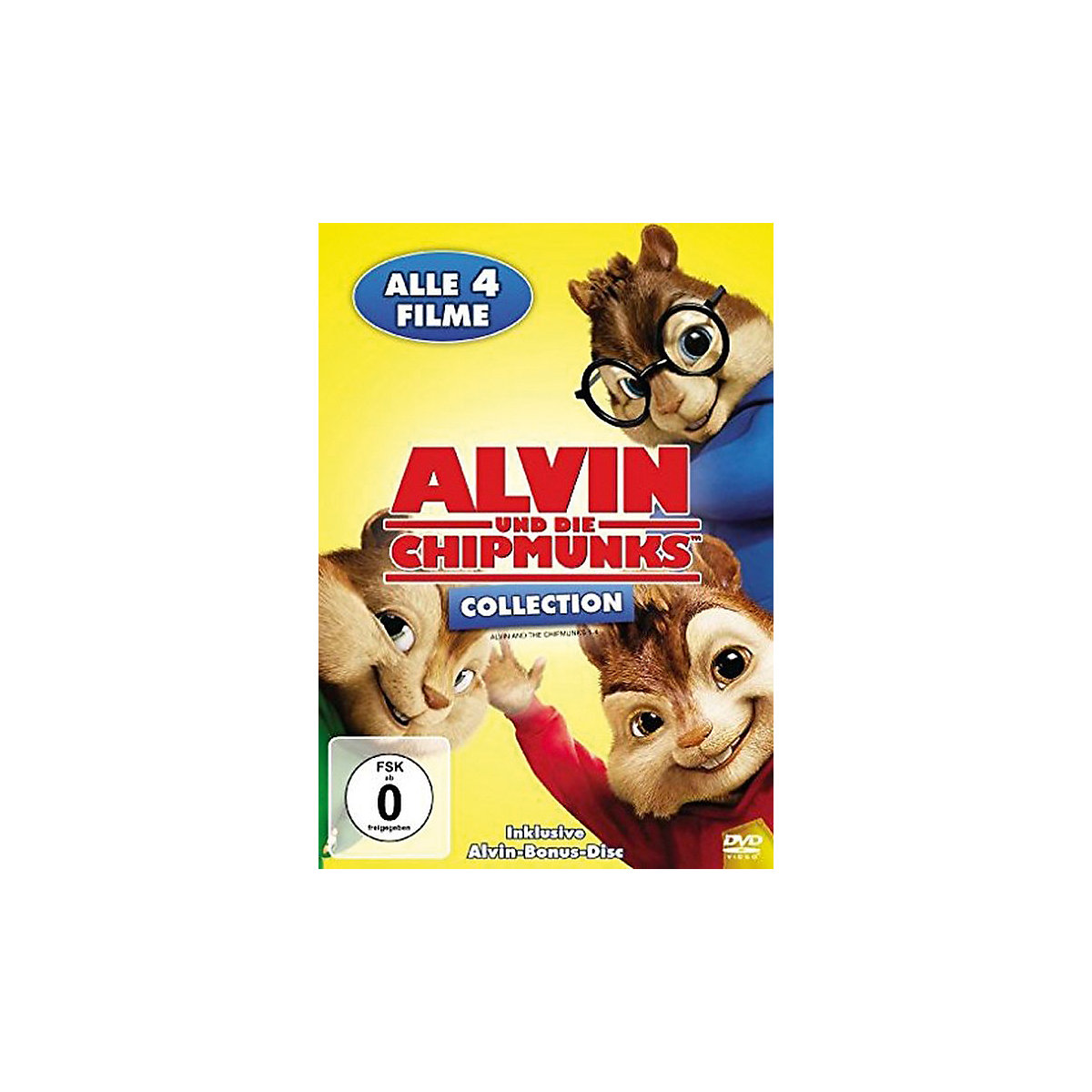 DVD Alvin 1-4