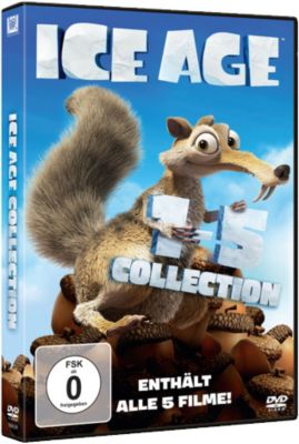 DVD Ice Age Filme Collection 1-5 H�rbuch