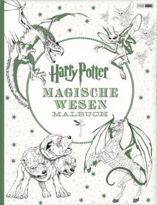 Buch - Harry Potter: Magische Wesen Malbuch