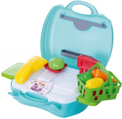 Овощной магазин "Чудо-чемоданчик", 23 предм., ABtoys