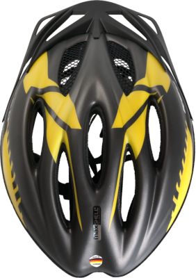 KED  5028897 gelb/schwarz Helmsysteme Fahrradhelm Joker M 
