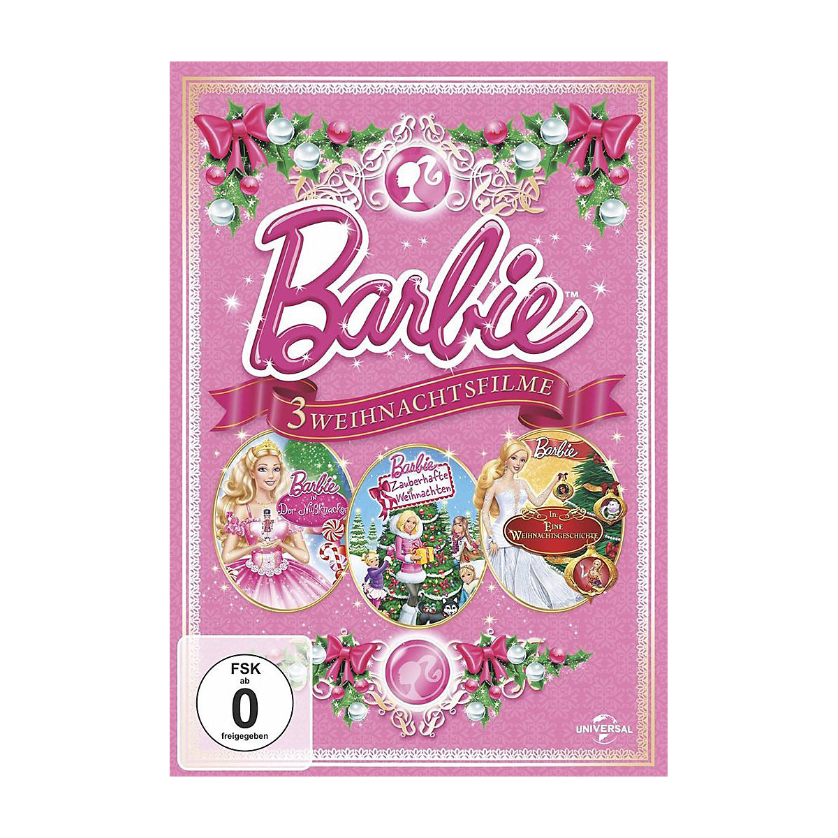 DVD Barbie 3 Weihnachtsfilme (Weihnachts-Edition 3 DVDs)