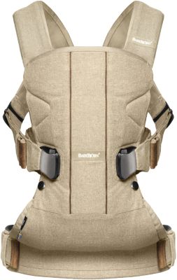 Рюкзак One Soft Cotton Mix Limited edition, BabyBjorn, бежевый