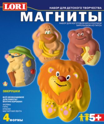 Фигурки на магнитах «Зверушки»
