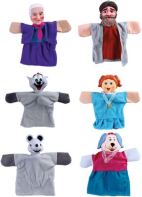 Кукольный театр "Репка", 6 кукол, Жирафики