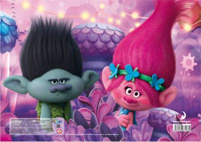 Настольная салфетка "Тролли", формат А4