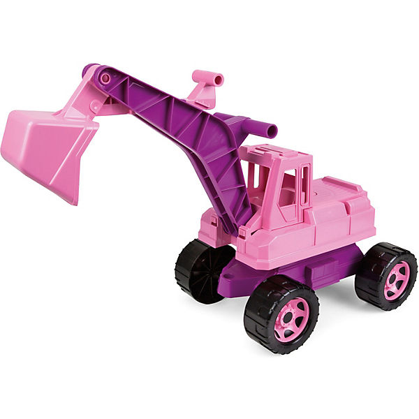 GIGA TRUCKS Sitzbagger, rosa, ca. 70 cm