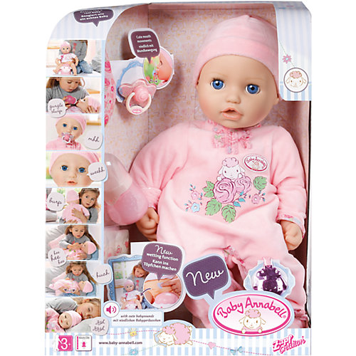 Многофункциональная кукла, 43 см, Baby Annabell от Zapf Creation