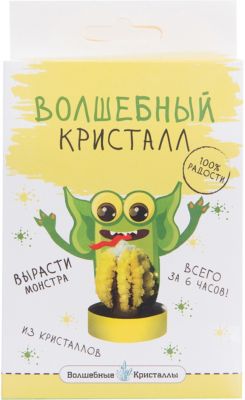 Волшебные кристаллы "Зеленый монстрик" Бумбарам