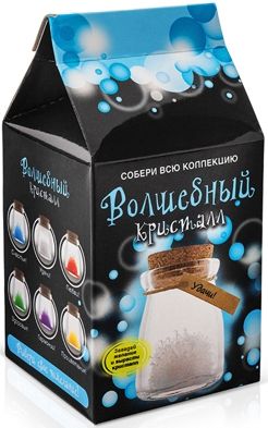 Набор для выращивания кристалов "Кристалл с пожеланием Удачи" Бумбарам