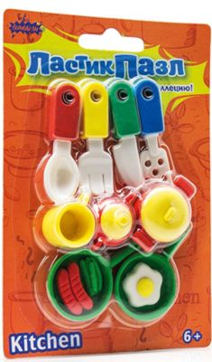 Набор "Ластик-Пазл" - Кухня Бумбарам