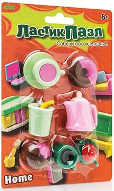 Набор "Ластик-пазл" - Домашний уют Бумбарам