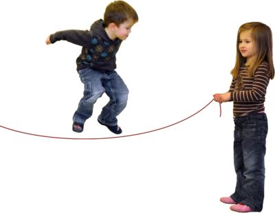 Schwungseil rot, 500 cm 2