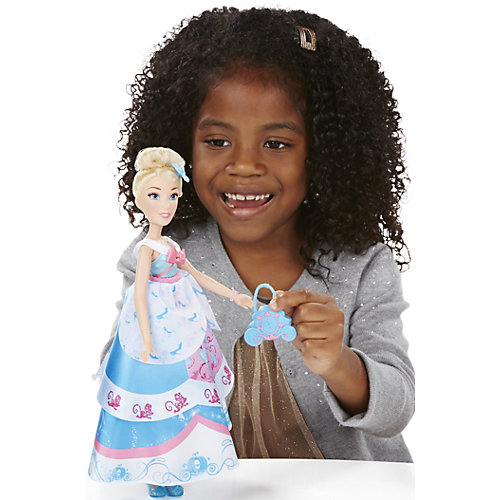 Кукла Disney Princess Золушка в платье со сменными юбками, 28 см от Hasbro