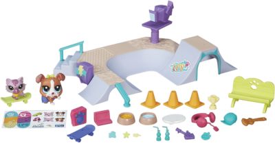 Игровой набор "Городские сценки. В парке", Little Pet Shop, B5565/B6959