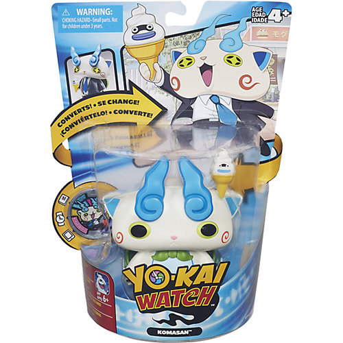 Игровой набор Yo-Kai Watch Komasan с медалью, 12,7 см от Hasbro