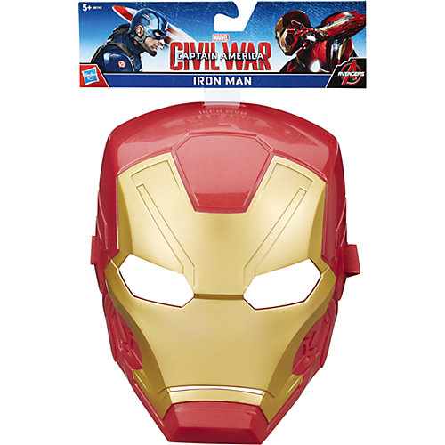 Маска Avengers "Первый Мститель" Железный Человек (Iron Man) от Hasbro
