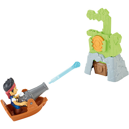Игровой набор Fisher Price "Джейк и пираты Нетландии" Сокровища крокодила Тик-Така