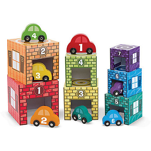 Игровой набор Melissa&Doug «Гаражи сортировщики» от Melissa & Doug