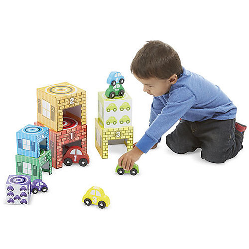 Игровой набор Melissa&Doug «Гаражи сортировщики» от Melissa & Doug