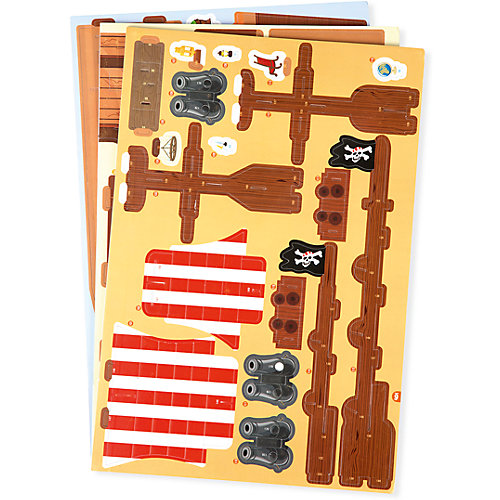 3D пазл "Пиратский корабль", Melissa & Doug от Melissa & Doug
