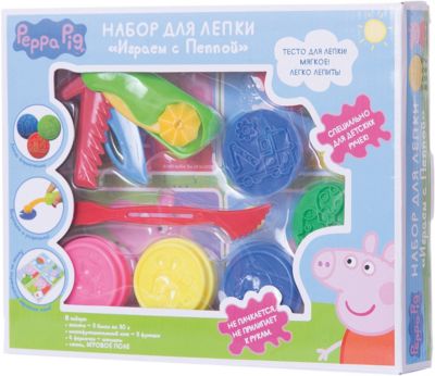 Набор для лепки «Играем с Пеппой», Свинка Пеппа